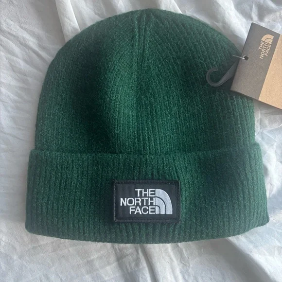The North Face Forest Green Knit Hat - Picture 1 of 1